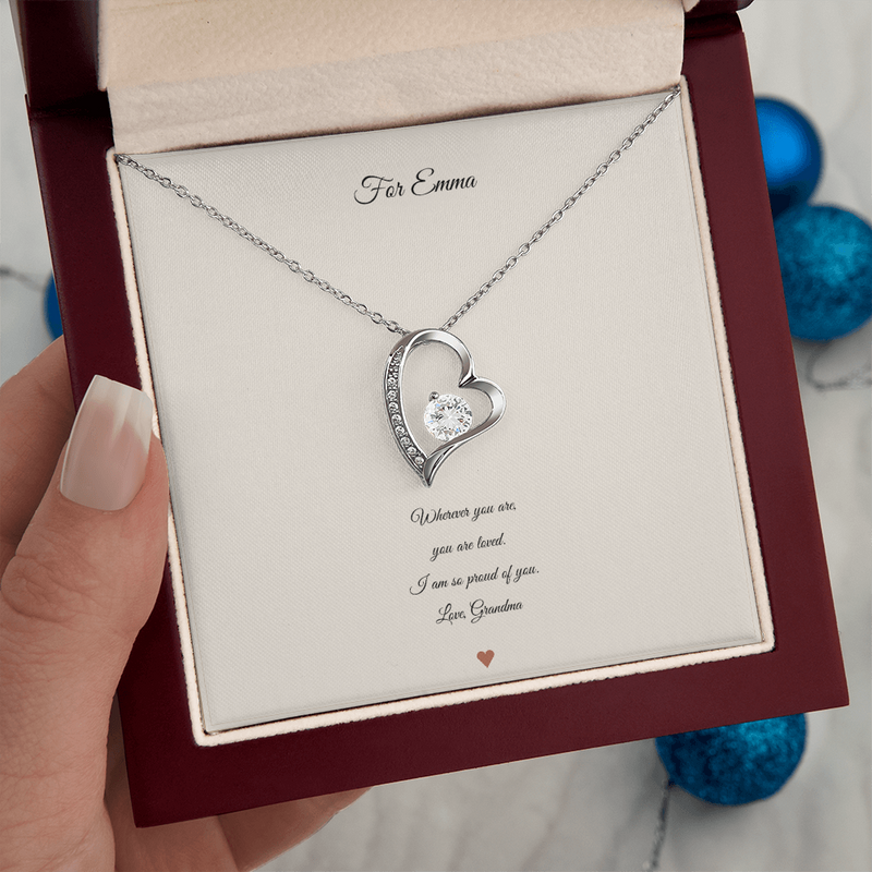 Your Words Necklace · Heart