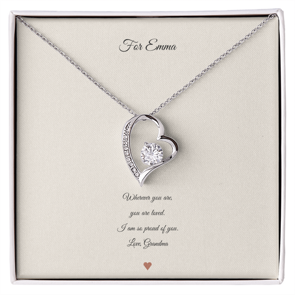 Your Words Necklace · Heart