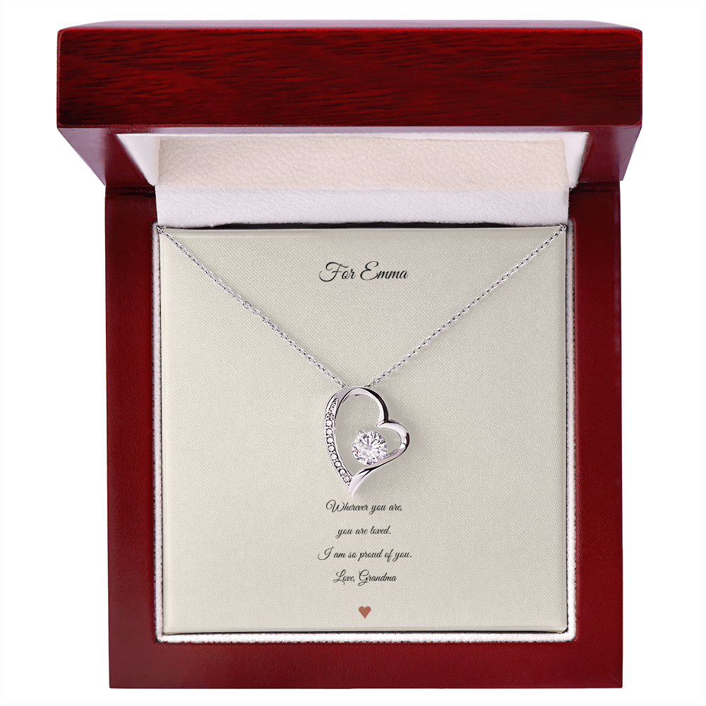 Your Words Necklace · Heart