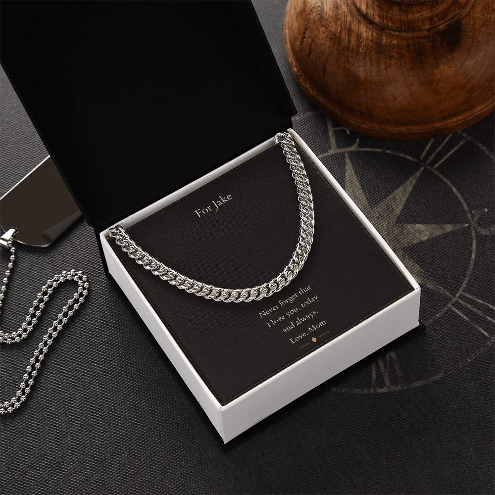 Your Words Cuban Link Chain