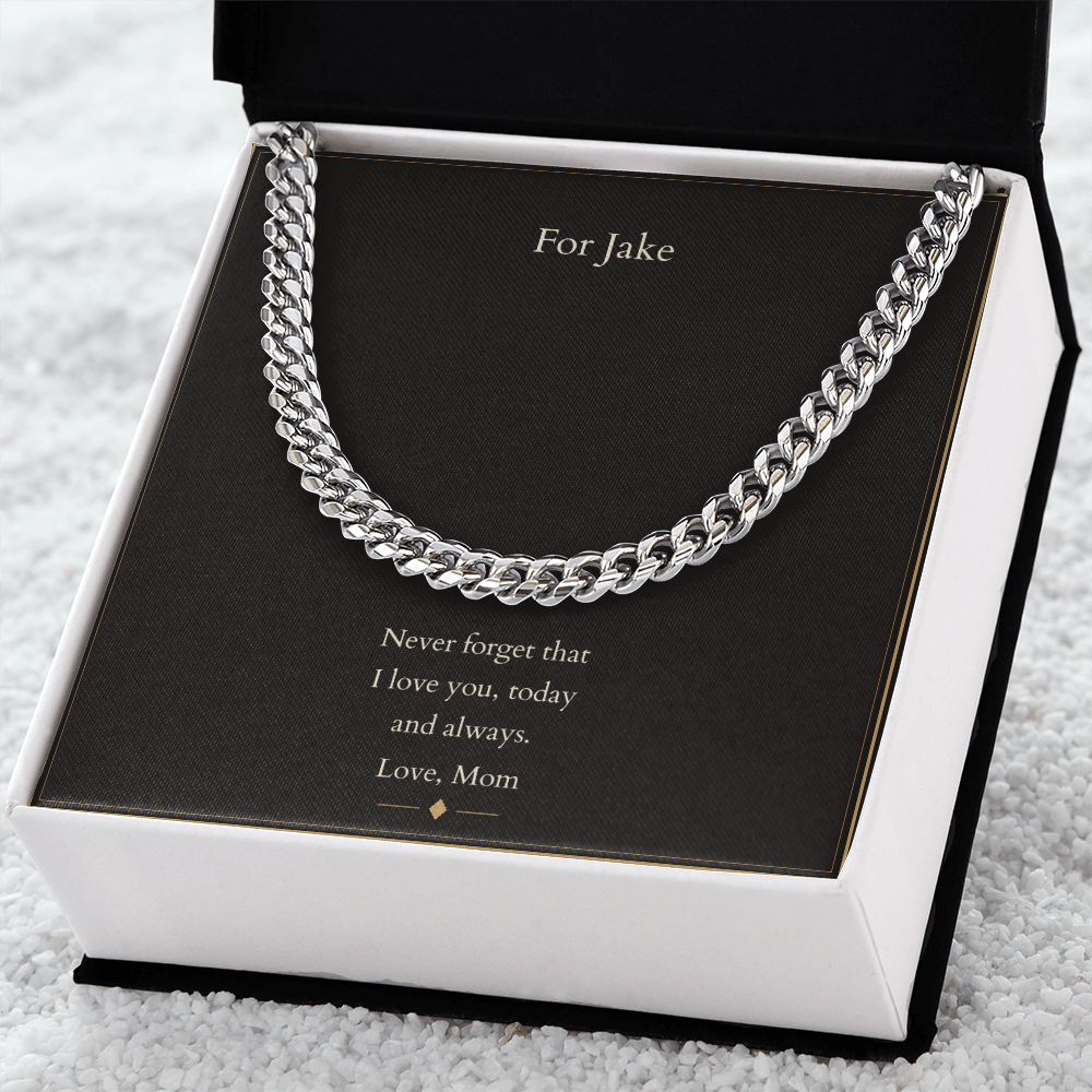 Your Words Cuban Link Chain