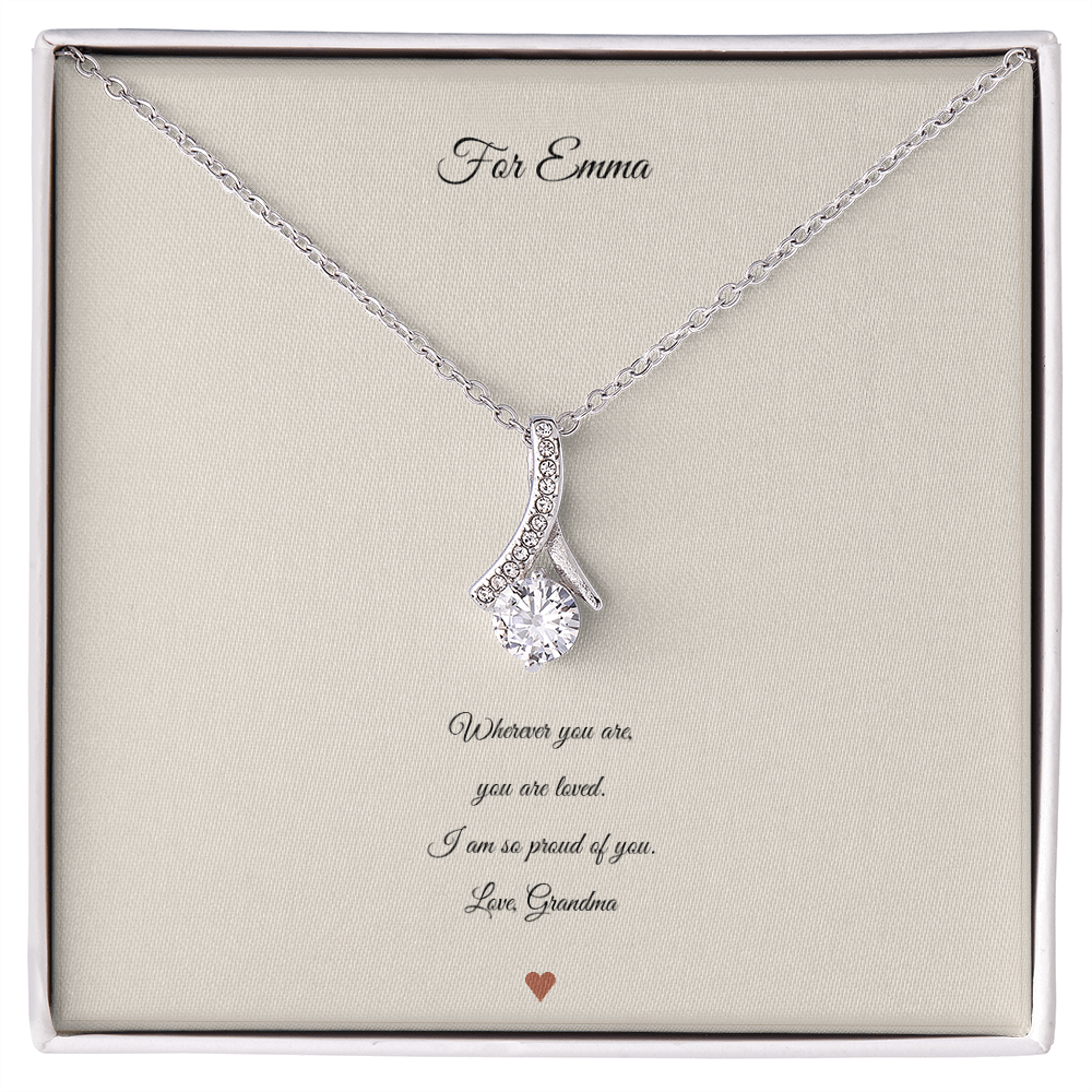 Your Words Necklace · Drop