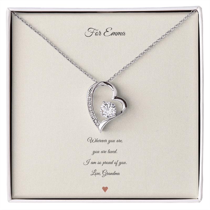Your Words Necklace · Heart
