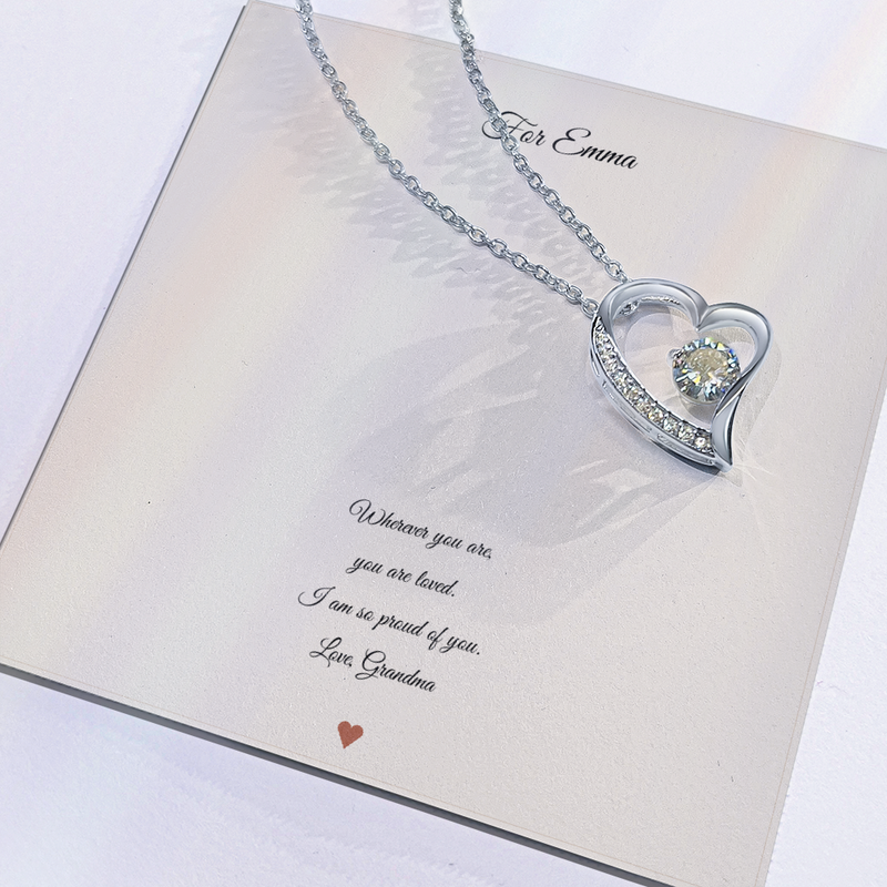 Your Words Necklace · Heart